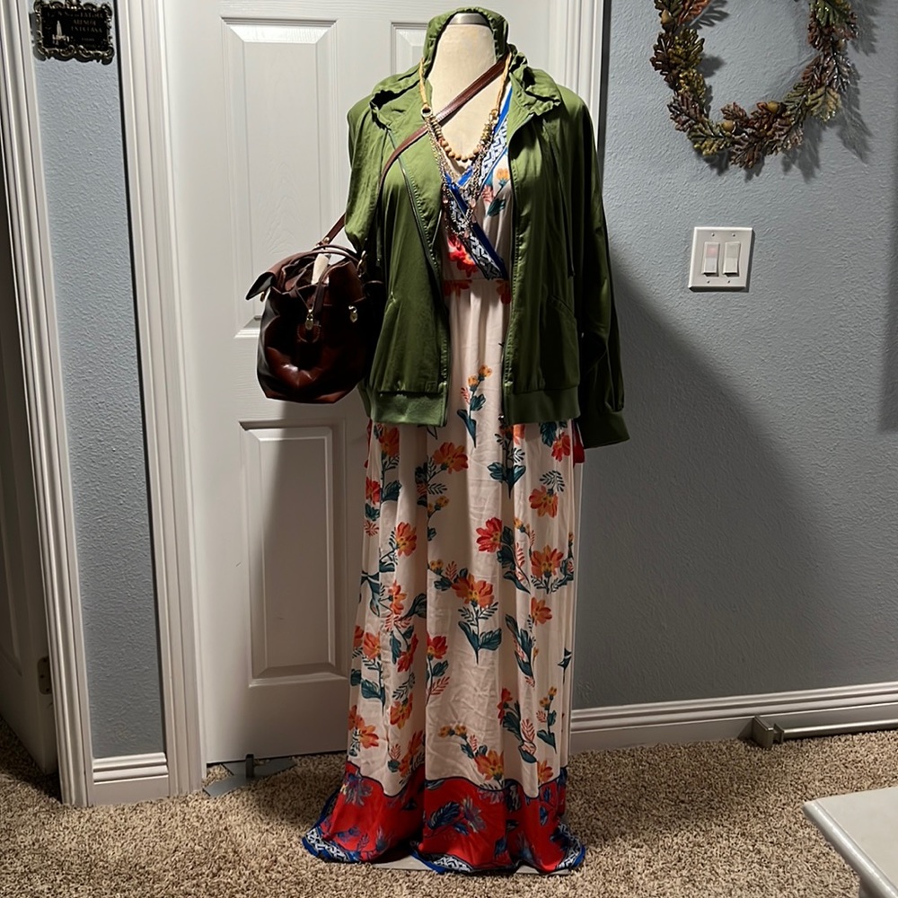 FALL FLORAL MAXI - Picture 4 of 9